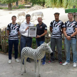 TSV Victoria-Linden übernimmt Patenschaft für Zebra im Zoo