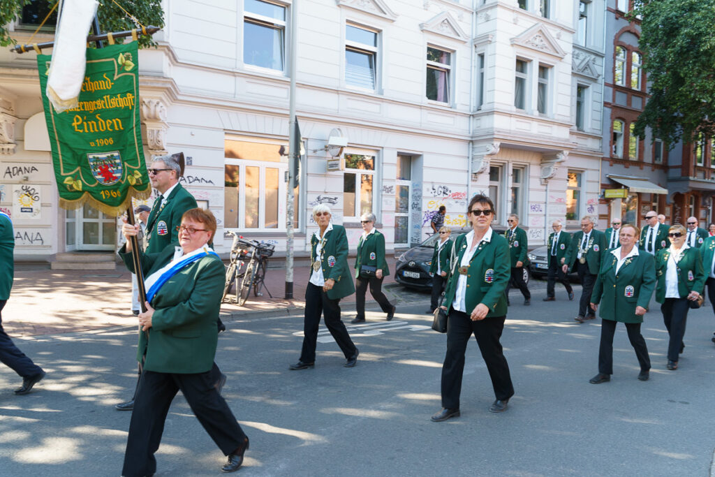 Schützenfest Linden Ausmarsch 2022_2