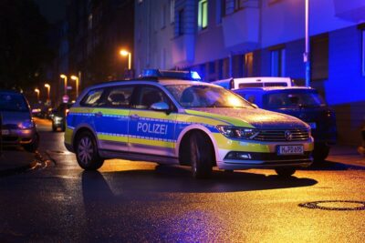 Polizei Sperre