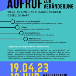 Aufruf zur Veränderung - Wege zu einer anti-rassistischen Gesellschaft