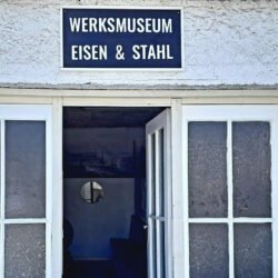 Eingang des Werksmuseums Eisen & Stahl