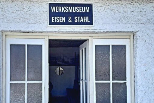 Eingang des Werksmuseums Eisen & Stahl