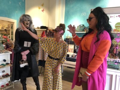 Drag Queens Lory und Devina bei ey Linda