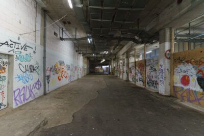 Ruine Ihme-Zentrum im Juni 2023