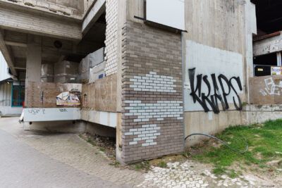 Ruine Ihme-Zentrum im Juni 2023