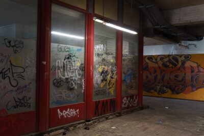 Ruine Ihme-Zentrum im Juni 2023