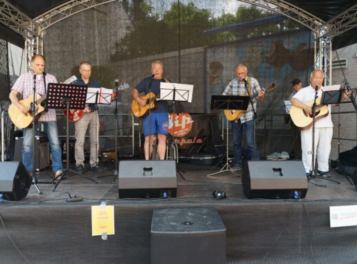 Lust auf Linden-Süd 2023 Bühne Band