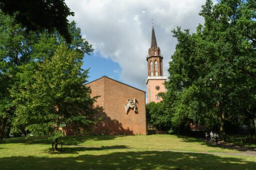 Von-Alten-Garten St. Martinskirche Niemeyerstrasse Rückseite