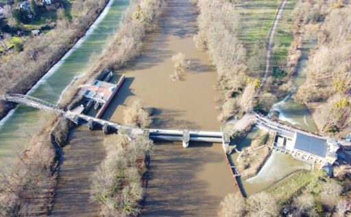 Leineabstiegskanal und Wasserkunst