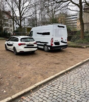 Falschparker Posthornstraße 4