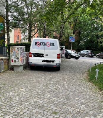 Falschparker Posthornstraße 6