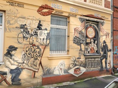 Graffiti Grotestraße mit Udo