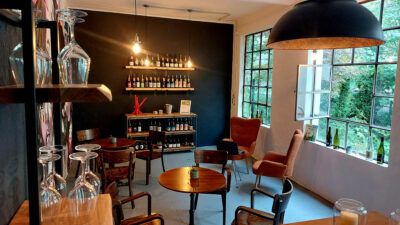 Naturwein-Loft Grapeful Deli Innen