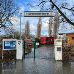 Hochwasser beim SG Limmer