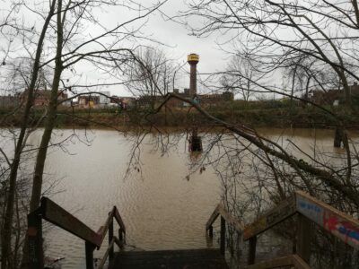 Kanal vor Wasserstadt 24.12.2023