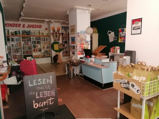 Lesen bunt in Lindener Buchhandlung