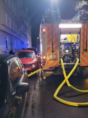Wenig Platz für Feuerwehr