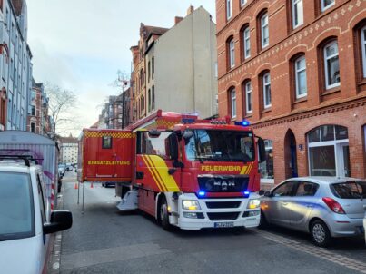 Feuerwehr mobile Einsatzzentrale