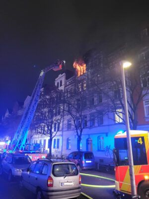 Wohnungsbrand Bethlehemstraße