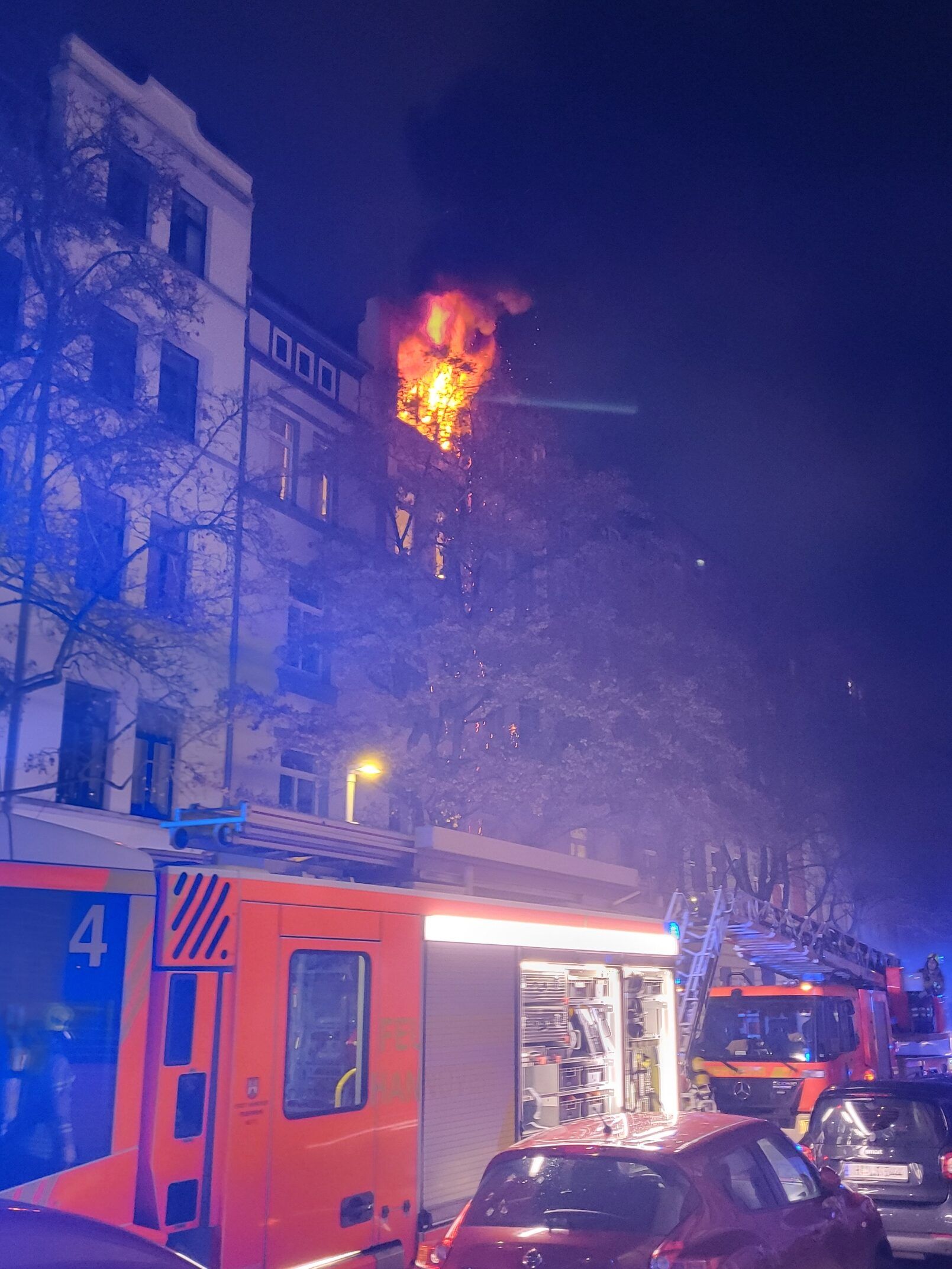 Wohnungsbrand Bethlehemstraße