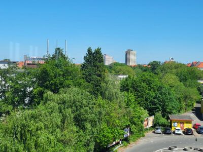 Ausblick Fitness Stadt