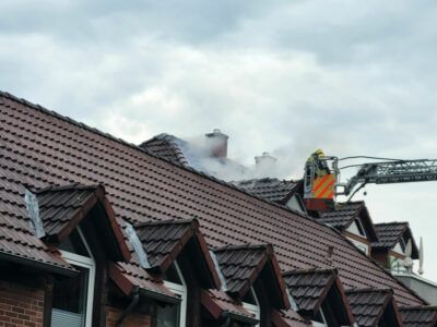 Dachstuhlbrand Lenther Straße Hannover Badenstedt