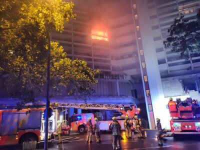Brand im Ihme-Zentrum