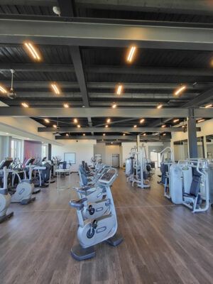 Fitness Stadt Trainingsfläche