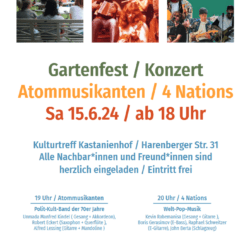 Sommerfest im Kulturtreff Kastanienhof Limmer