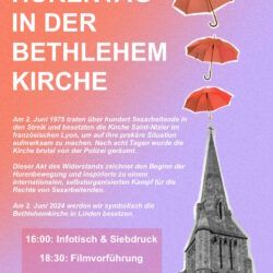 Internationaler Hurentag in der Bethlehemkirche