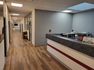 Therapie Trainingszentrum Empfang