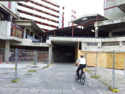 Tunneleingang an der Ida-Arenhold-Brücke im Jahr 2015