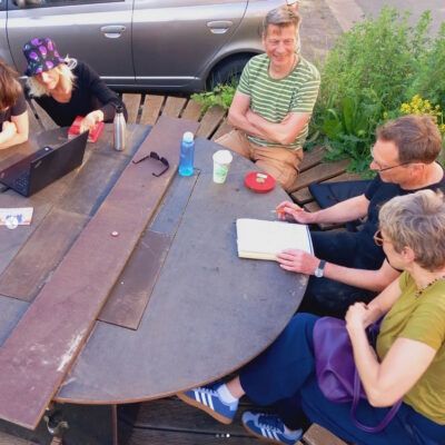 wirinlimmer-Treffen am Parklet