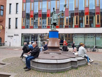 Das Blaue Wunder 2024 am Nachtwächterbrunnen