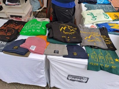 Das Blaue Wunder 2024 und Linden-T-Shirts