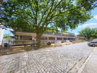 Humboldtschule Anbau im Rohbau