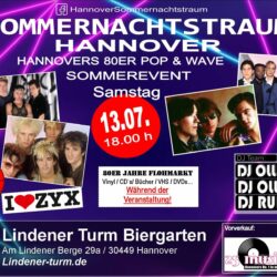 80er Pop&Wave Sommernachtstraum Hannover