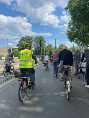 WESTprotest-Fahrraddemo