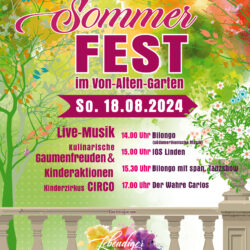 Familienfest im Von-Alten-Garten