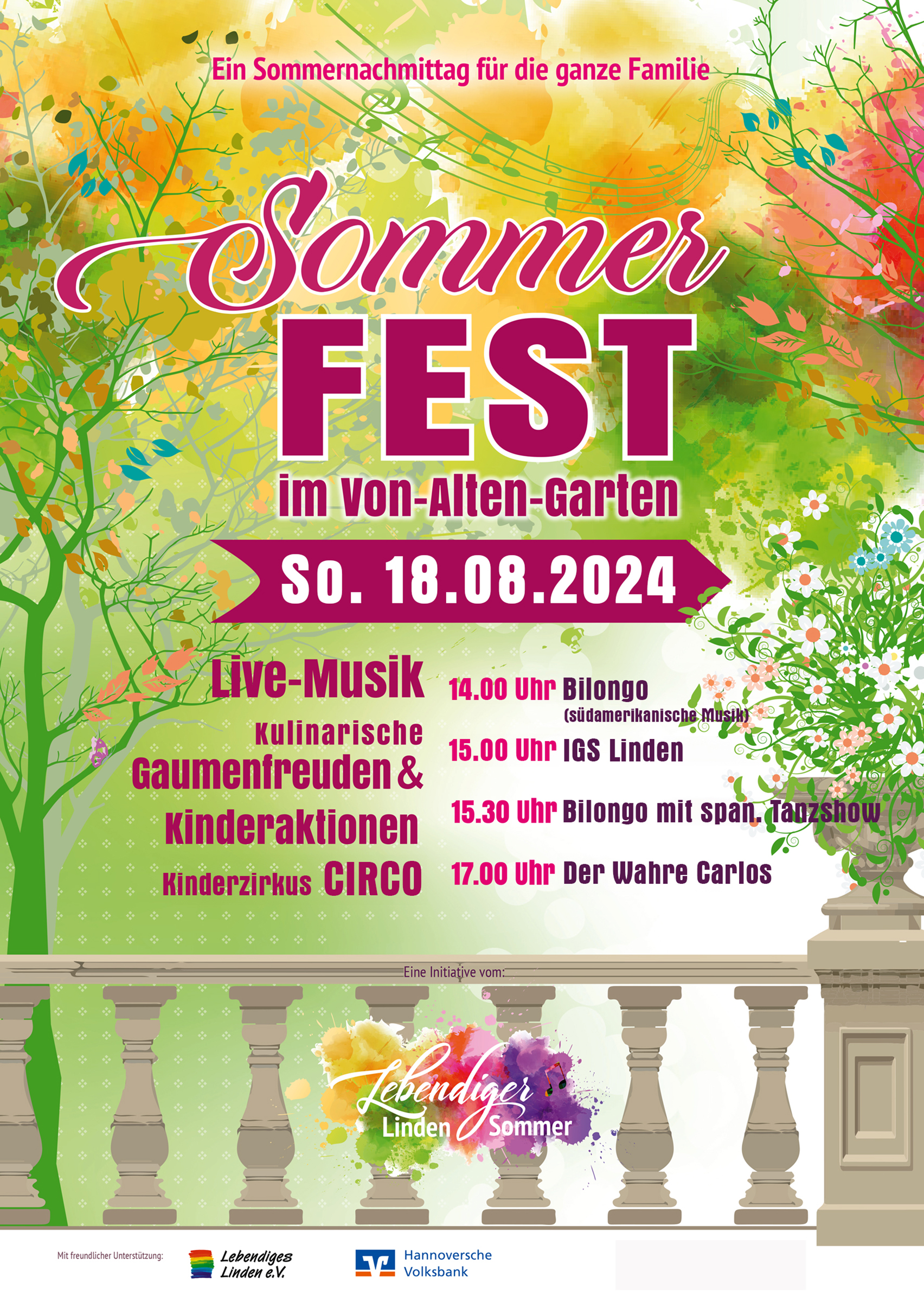 Familienfest im Von-Alten-Garten