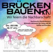 Brücken bauen – Wir feiern die Nachbarschaft