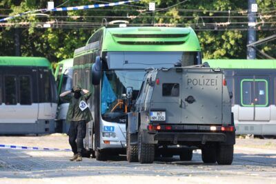 Polizeiübung/Aufgabe des Täters