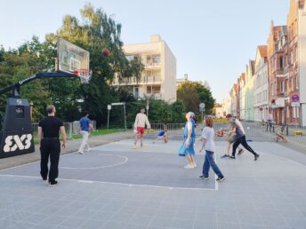 Basketball auf MobiWoche 3