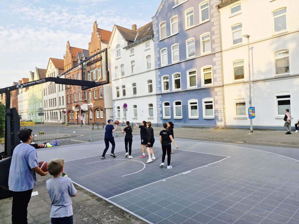 Basketball auf MobiWoche 4