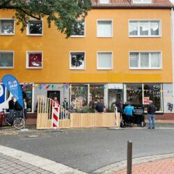 Neues Parklet Linden-Süd