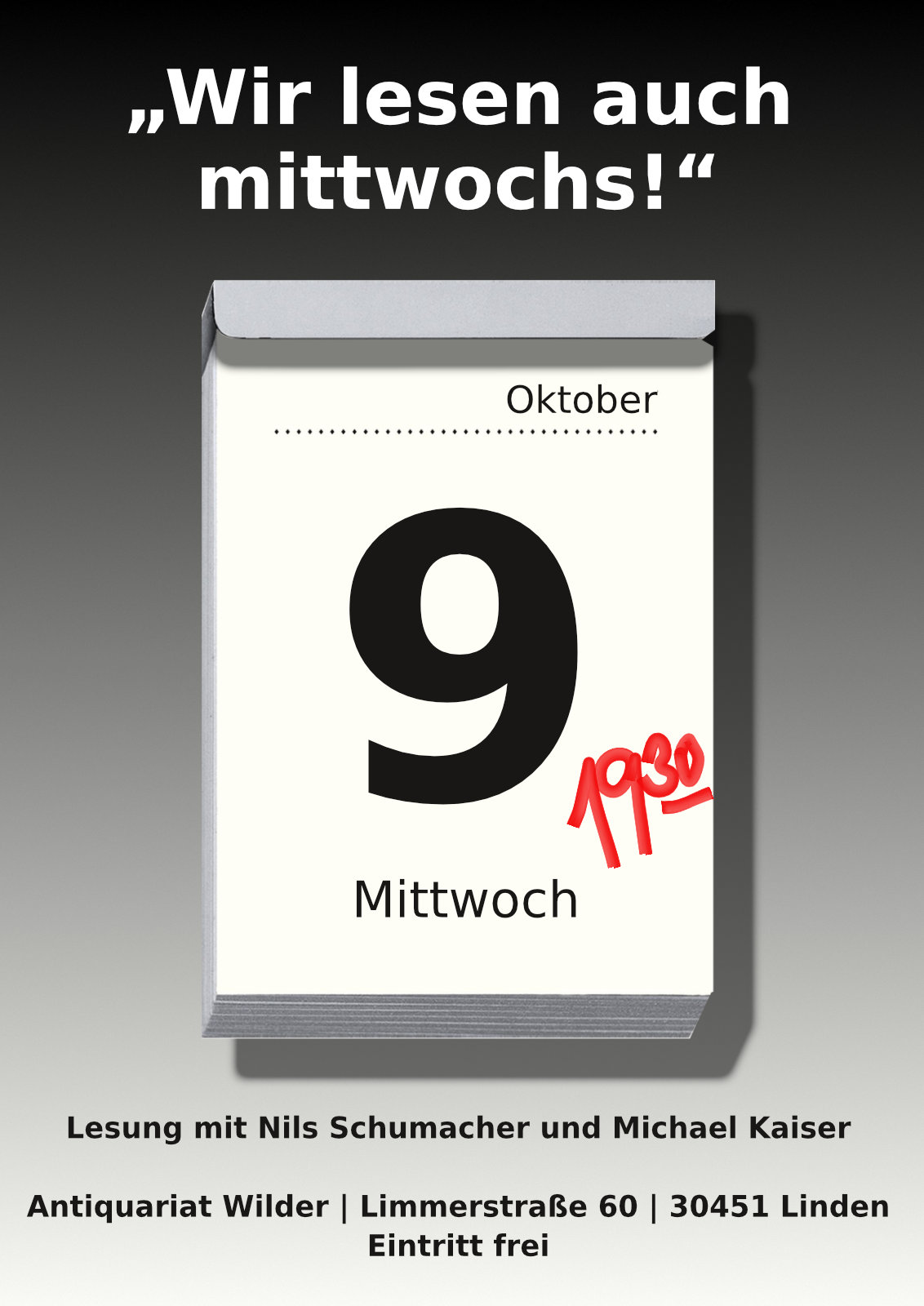 Wir lesen auch mittwochs ...