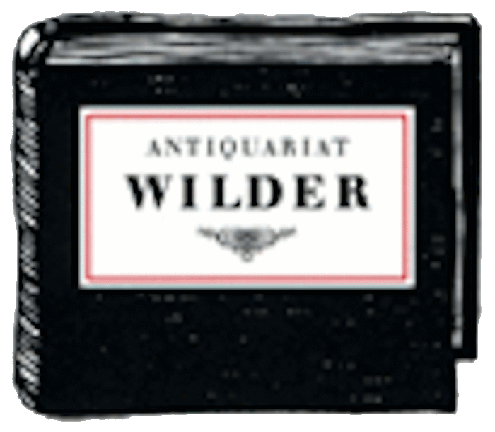 Antiquariat Wilder