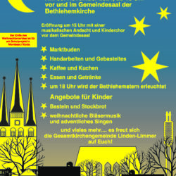 Weihnachtsmarkt an der Bethlehemkirche