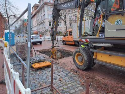 Baustelle Wilhelm-Blum-Straße
