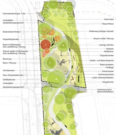 Grüner Finger Lageplan 1